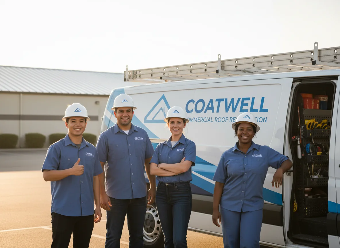 Commercial roof coating company in Idamay, WV